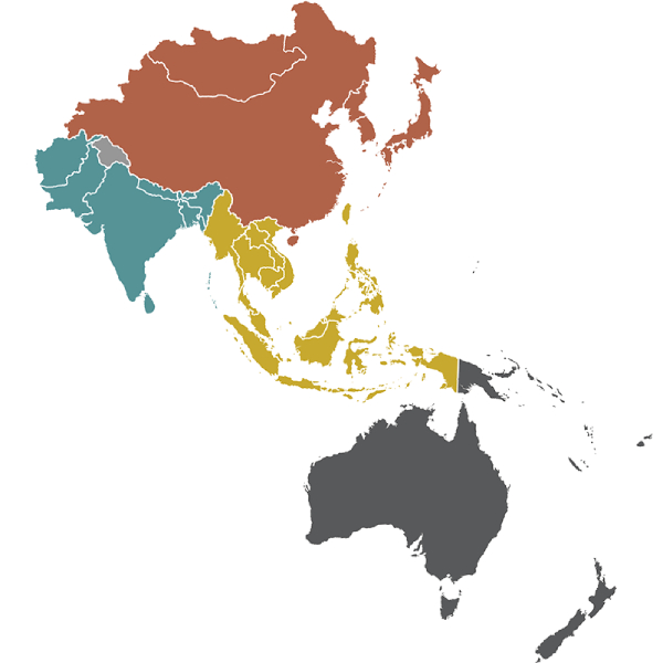Global Map with Regulatory Icons